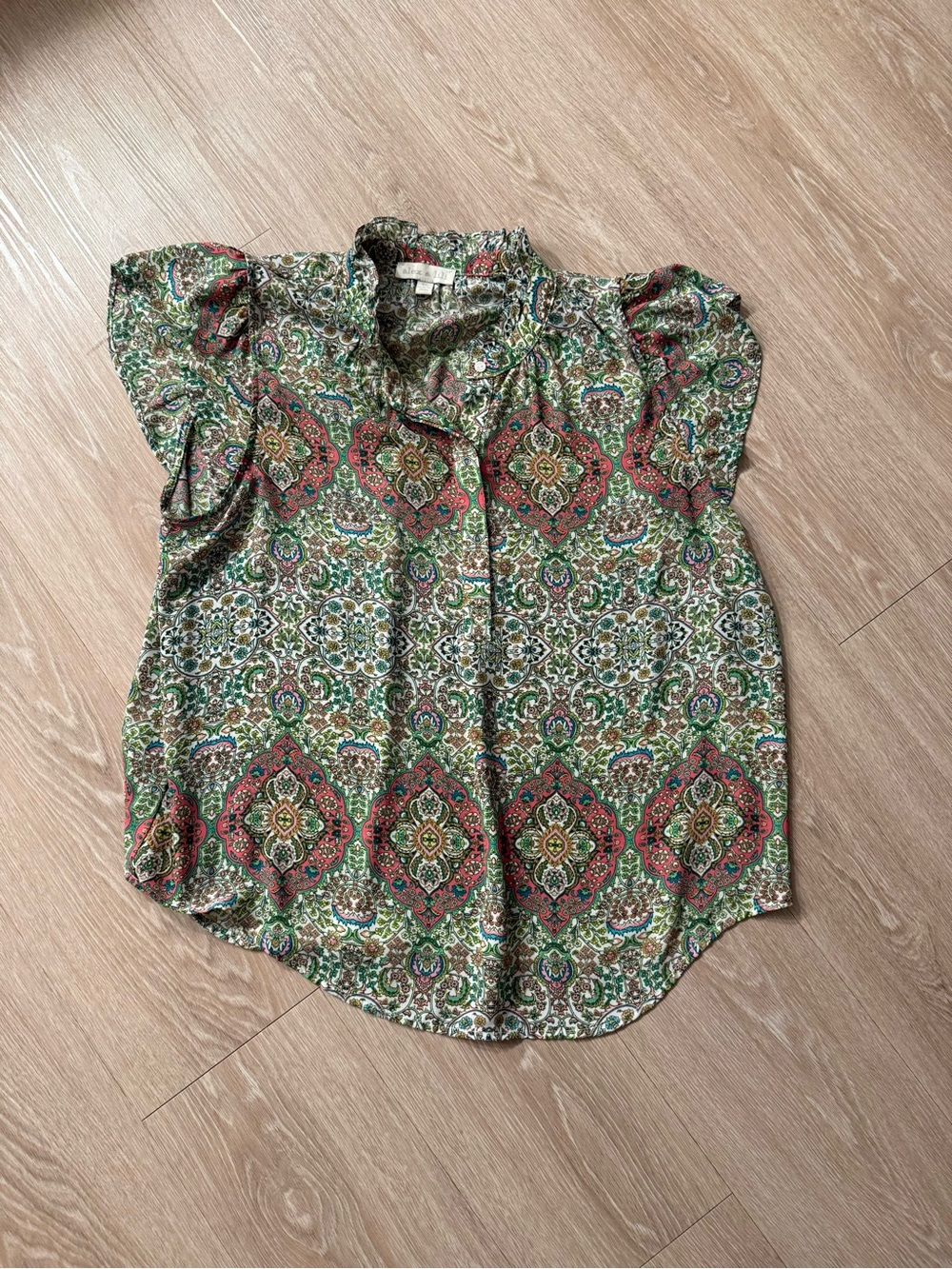 Patterned Blouse